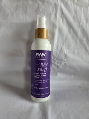 Sugar Raw Simply Straight Vegan Keratin Straightening Serum NEW